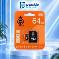 کارت حافظه ، مموری (Micro SD) 64 گیگابایت برند QUEEN TECH (گارانتی مادام العمر)